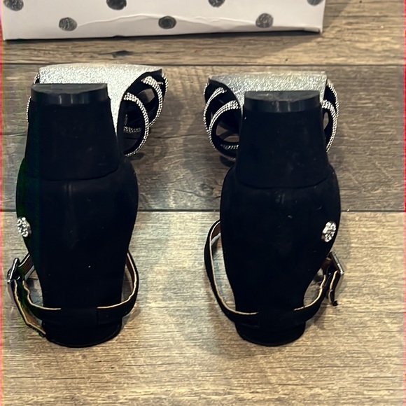 Authentic Nine West little girls bling heels sz 1.5 - Picture 8 of 11